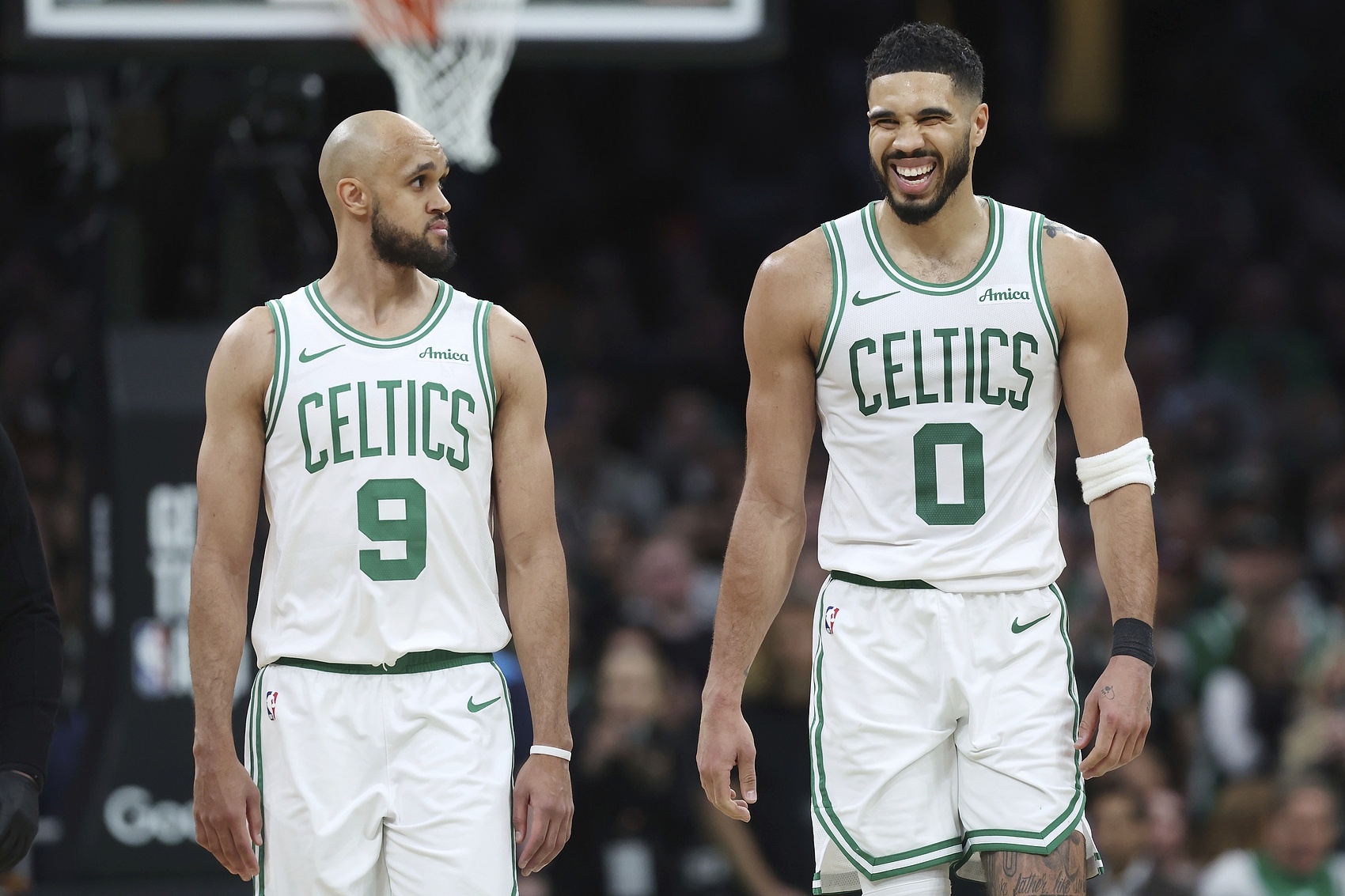 开云-强强对决！明日绿军客战雷霆 塔图姆与德里克·怀特出战成疑